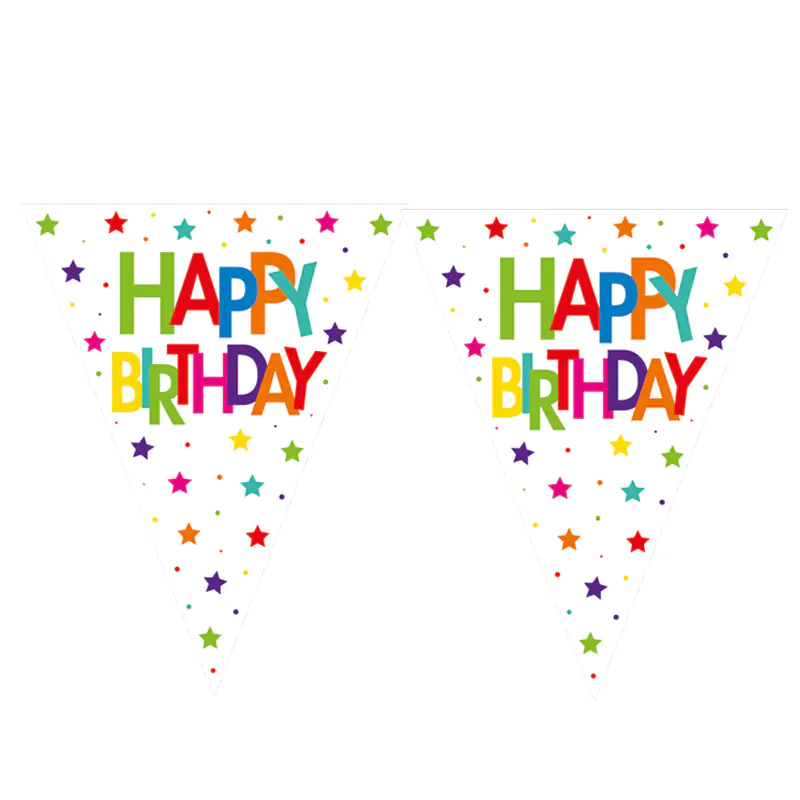 Superstar Birthday Bayrak Set (2,90 m)